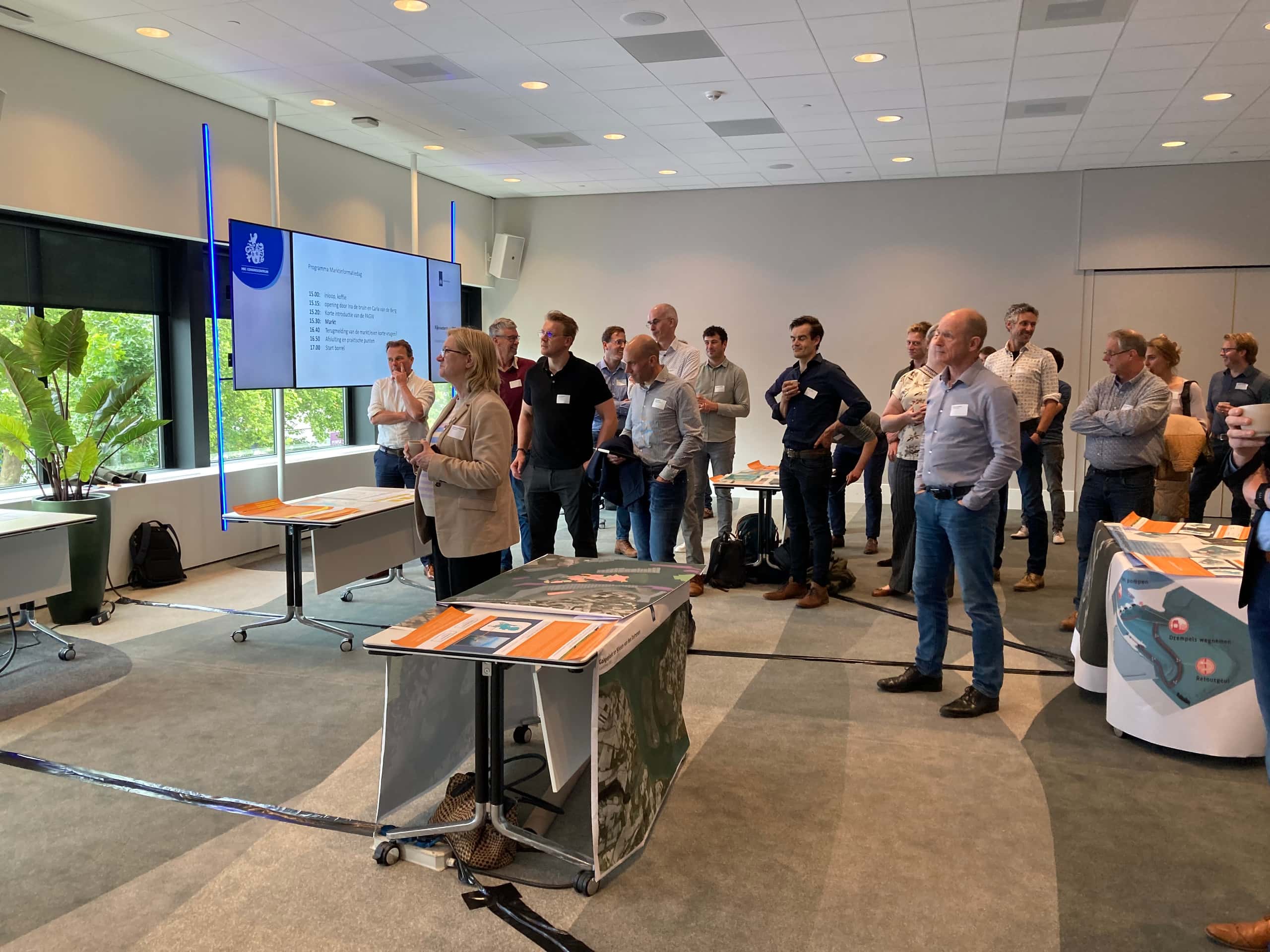 Sfeerbeeld marktinformatiedag