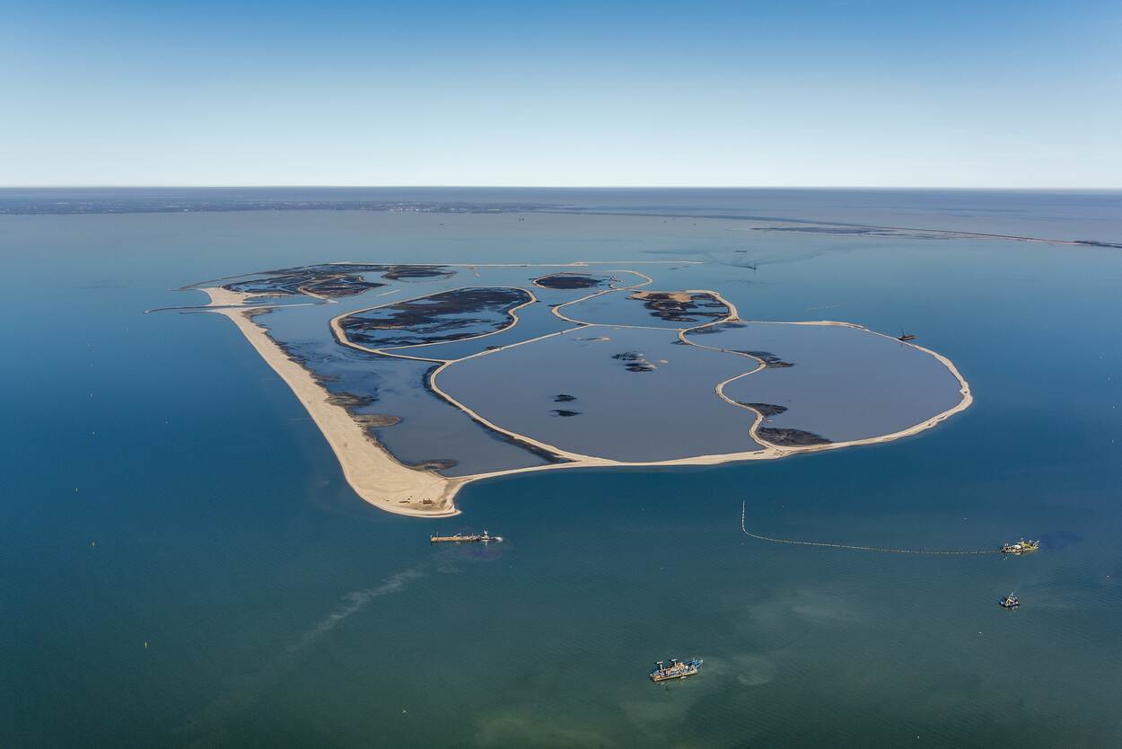 Aanleg van de Marker Wadden