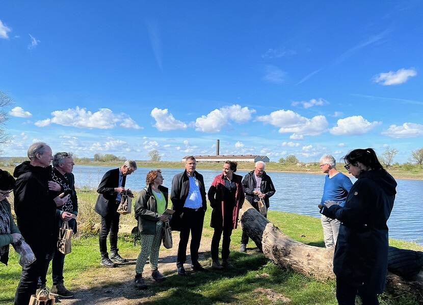 Werkbezoek stuurgroep PAGW aan Gelderse Poort